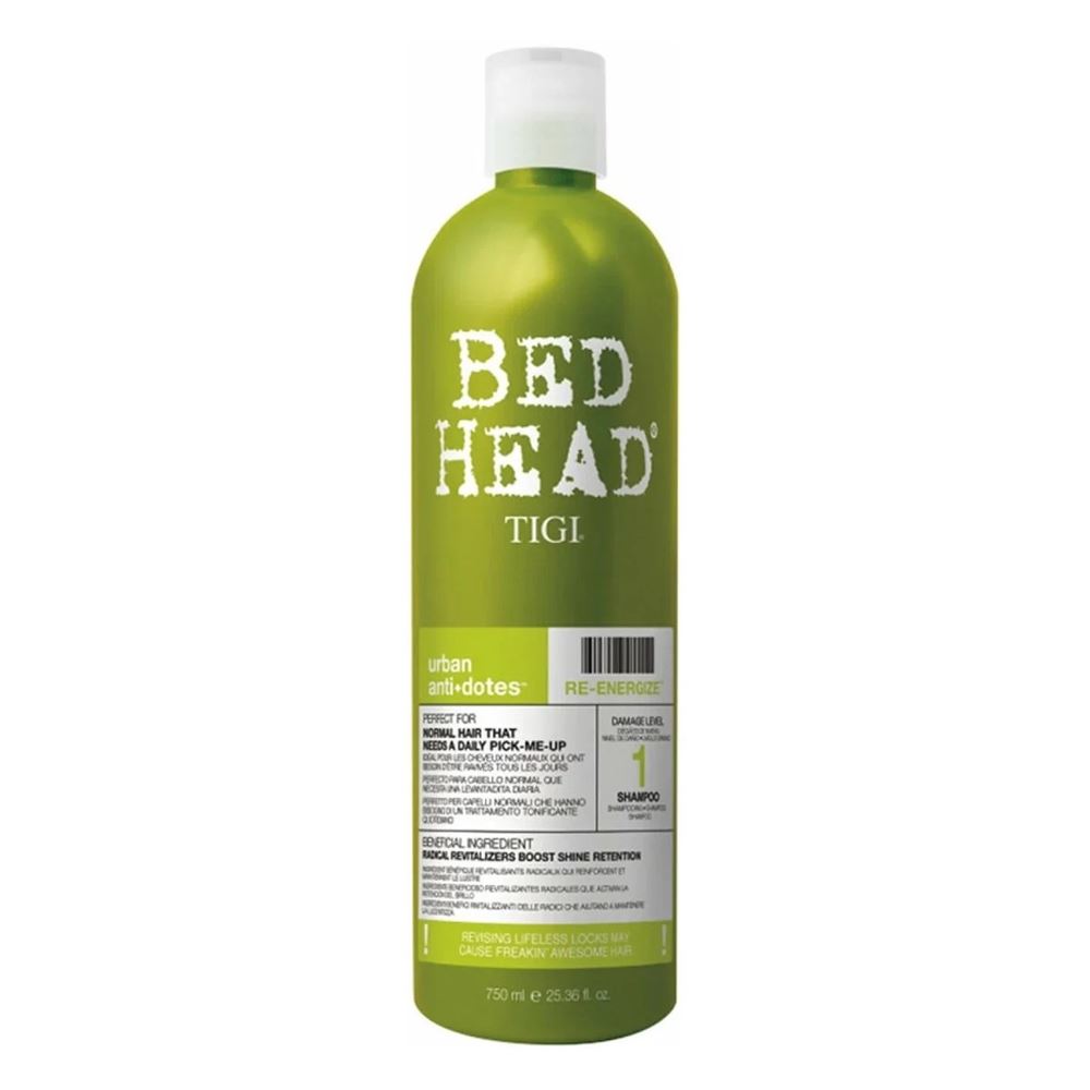 TiGi Bed Head Bed Head Urban Anti+dotes 1 Re-Energize Shampoo Шампунь для нормальных волос со степенью повреждения 1