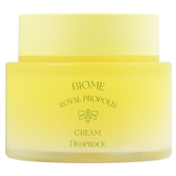 Deoproce Natural Skin Biome Royal Propolis Cream Антивозрастной крем для лица с экстрактами маточного молочка и прополиса 