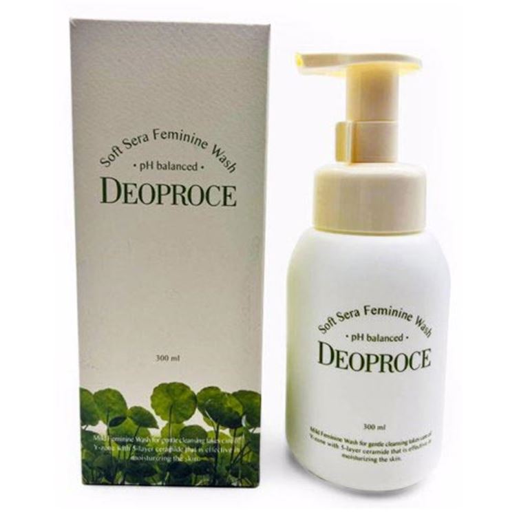 Deoproce Soap & Foam Soft Sera Feming Wash Мягкая увлажняющая пенка с керамидами