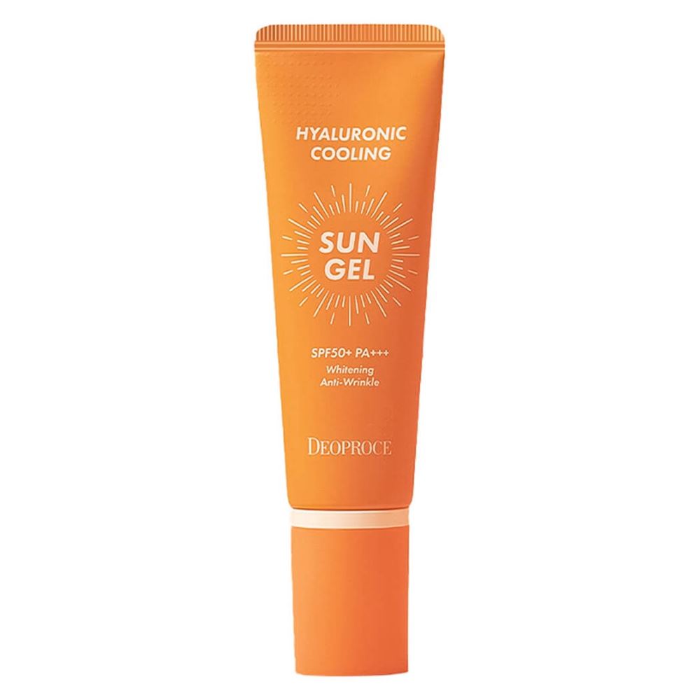 Deoproce Creams  Hyaluronic Cooling Sun Gel SPF50+ PA+++ Гель для лица солнцезащитный