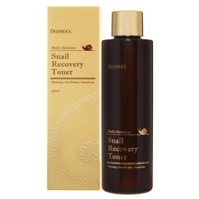 Deoproce Snail Snail Recovery Toner  Восстанавливающий тонер для лица с муцином улитки