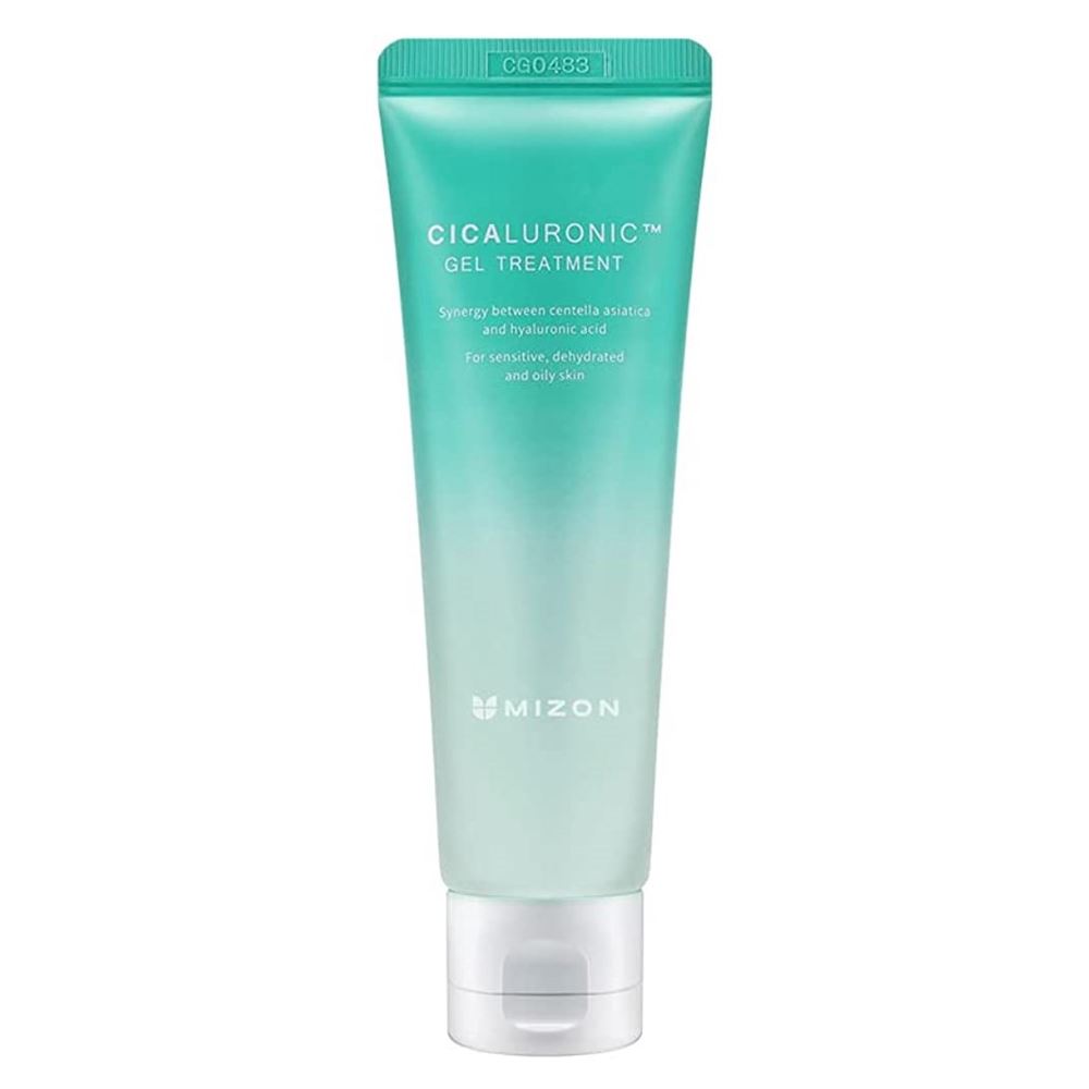 Mizon Face Care Cicaluronic Gel Treatment Увлажняющий крем-гель для лица с экстрактом центеллы азиатской и гиалуроновой кислотой