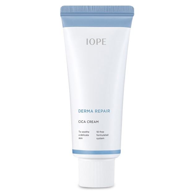 Iope Face Care  Derma Repair Cica Cream  Крем для лица с экстрактом центеллы азиатской восстанавливающий