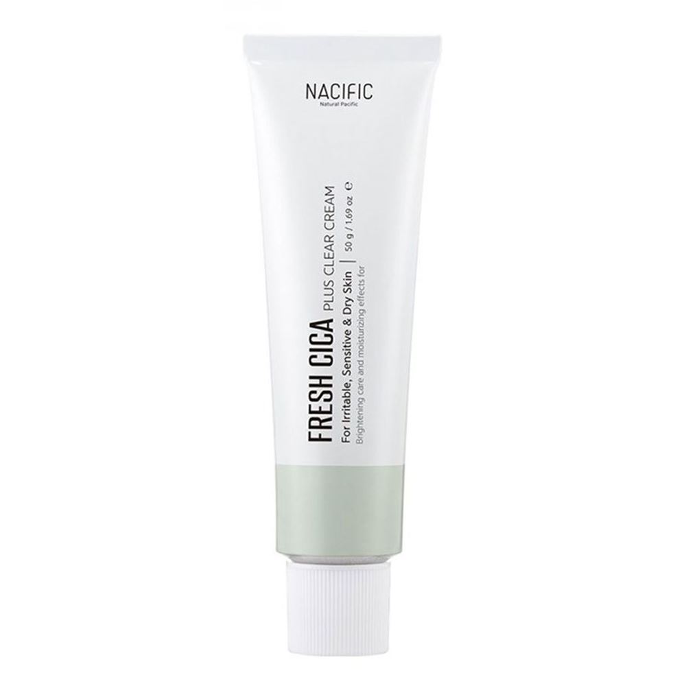 Nacific Face Care Fresh Cica Plus Clear Cream Крем для лица для чувствительной и проблемной кожи с экстрактом мадекассосида и центеллы азиатской