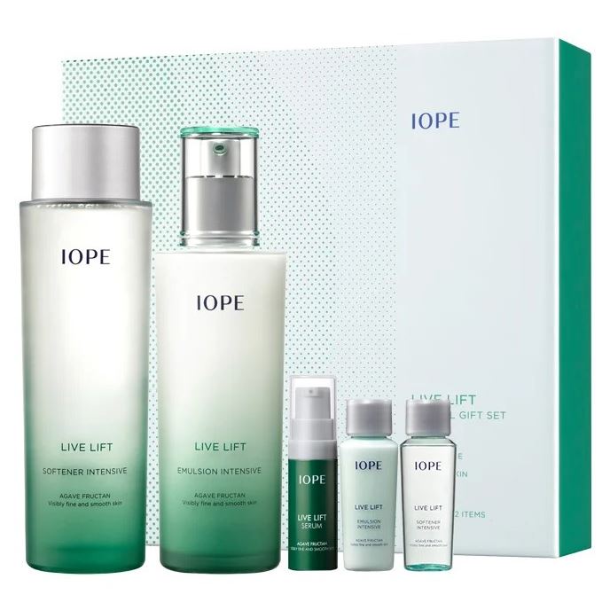 Iope Face Care  Live Lift Special Set Набор: тонер, эмульсия, сыворотка
