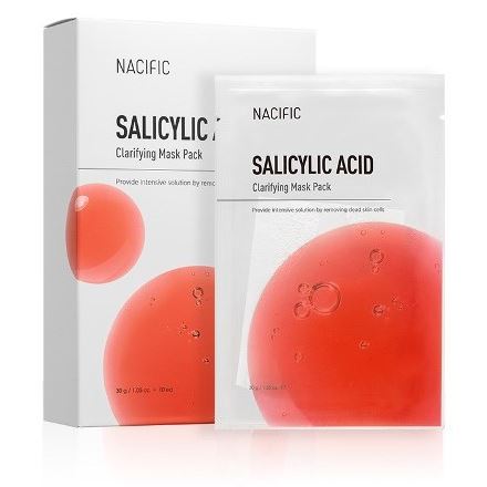 Nacific Face Care Salicylic Acid Clarifying Mask Pack Маска на тканевой основе