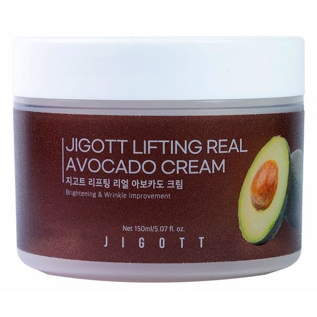 Jigott Skin Care Lifting Real Avocado Cream  Крем-лифтинг для лица с авокадо