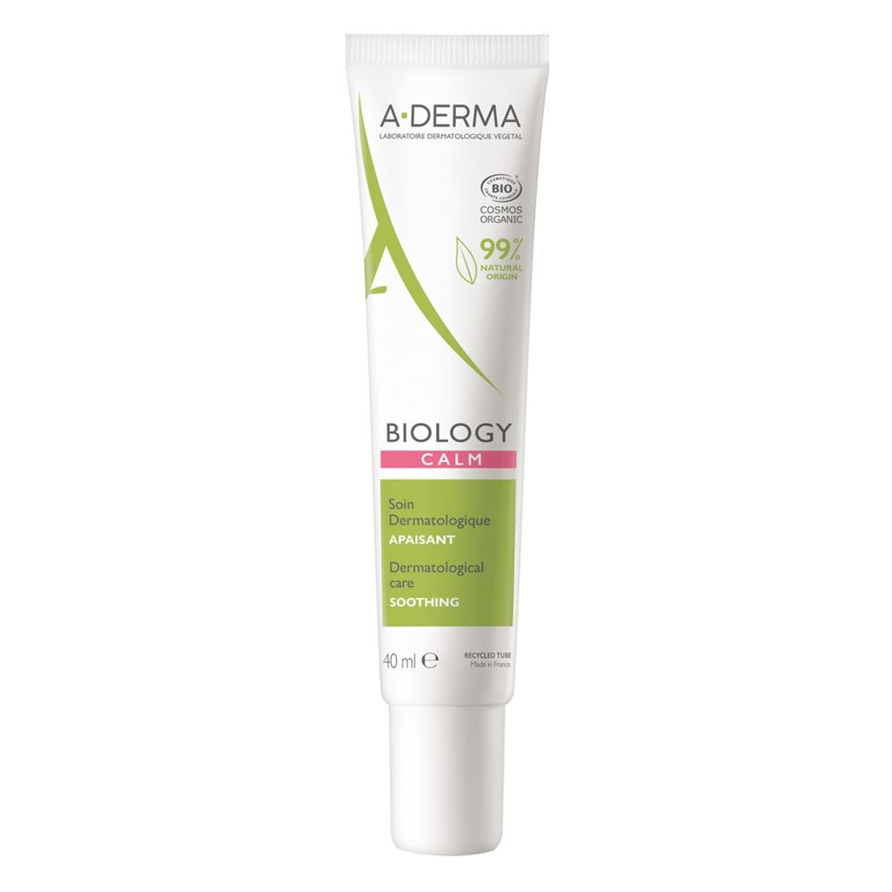 A-Derma Biology Biology Soothing Dermatological Care Успокаивающий смягчающий дерматологический флюид для хрупкой кожи