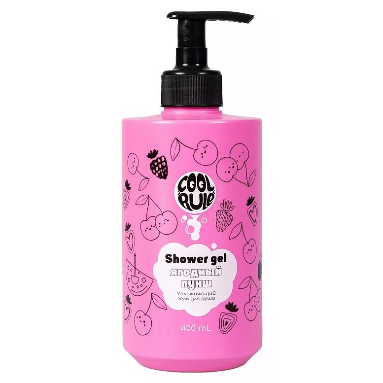 Cool Rule Body Care Гель для душа Увлажняющий Ягодный пунш Гель для душа Увлажняющий Ягодный пунш