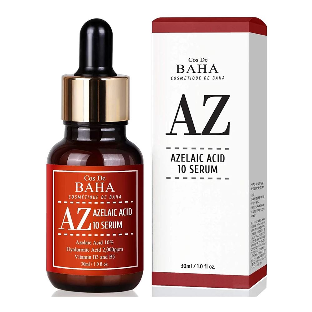 Cos De Baha Serum Azelaic Acid 10% Serum AZ Противовоспалительная сыворотка для лица против акне с азелаиновой и гиалуроновой кислотами