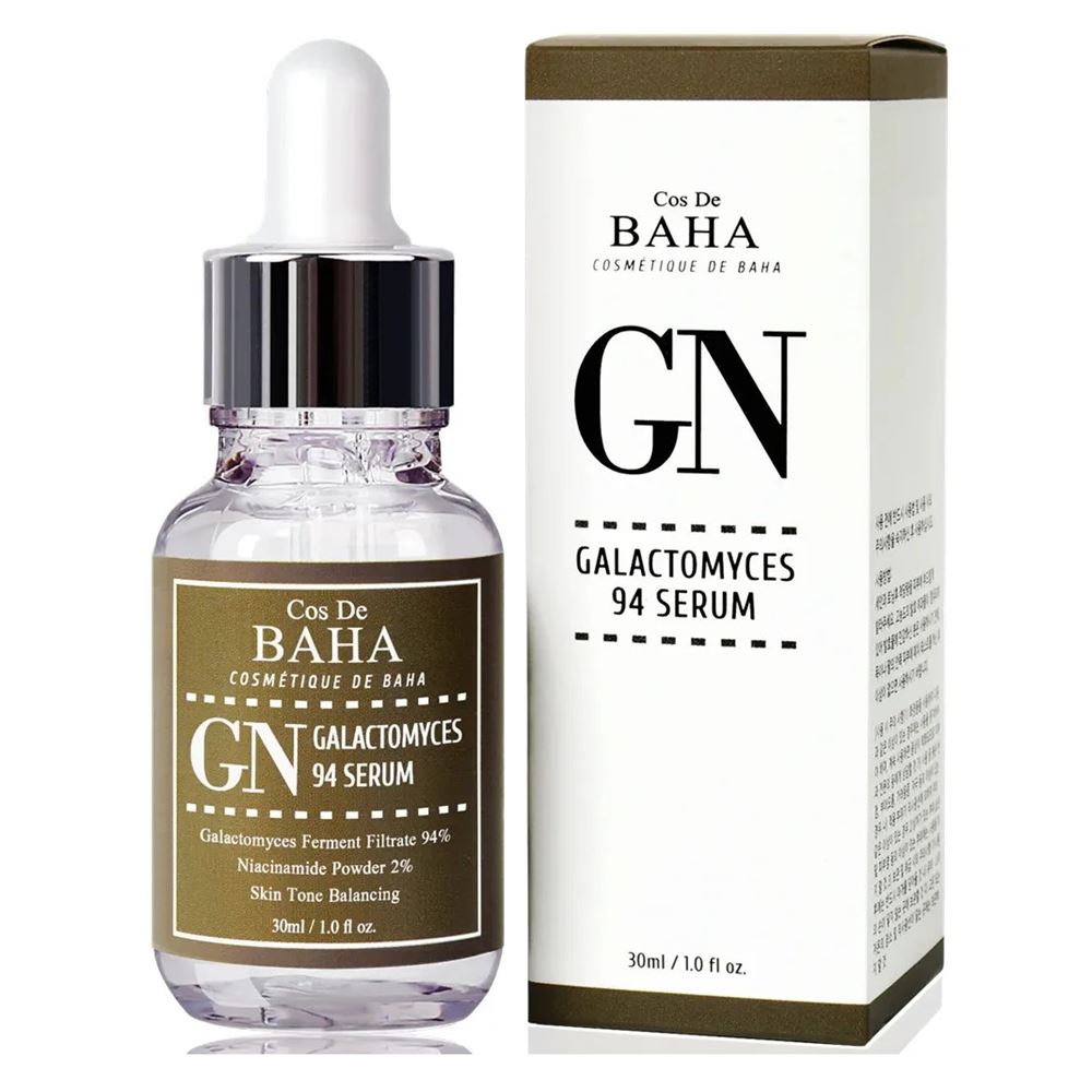 Cos De Baha Serum Galactomyces Serum GN Выравнивающая тон сыворотка для лица с галактомисисом и ниацинамидом 