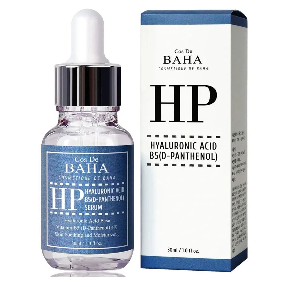 Cos De Baha Serum Hyaluronic+B5 Serum HP  Успокаивающая и увлажняющая сыворотка для лица с гиалуроновой кислотой и пантенолом 