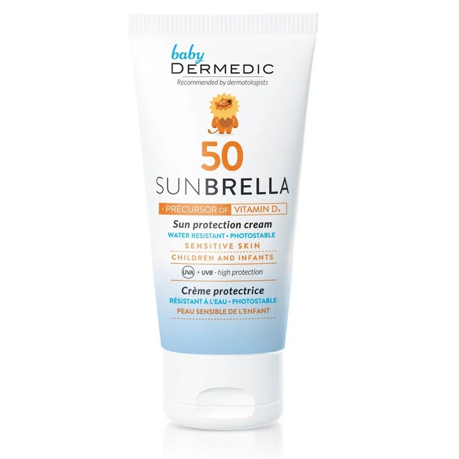 Dermedic Baby Sunbrella Baby Sun Protection Cream SPF 50  Детский солнцезащитный крем для лица SPF 50