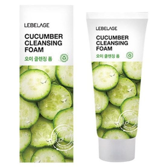 Lebelage Cleansing Cucumber Cleansing Foam  Очищающая пенка для лица с огуречным экстрактом
