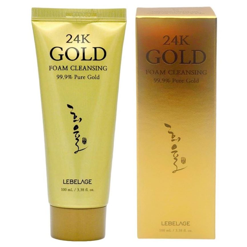 Lebelage Cleansing Heeyul 24K Gold Foam Cleansing  Пенка для лица с 24К золотом очищающая