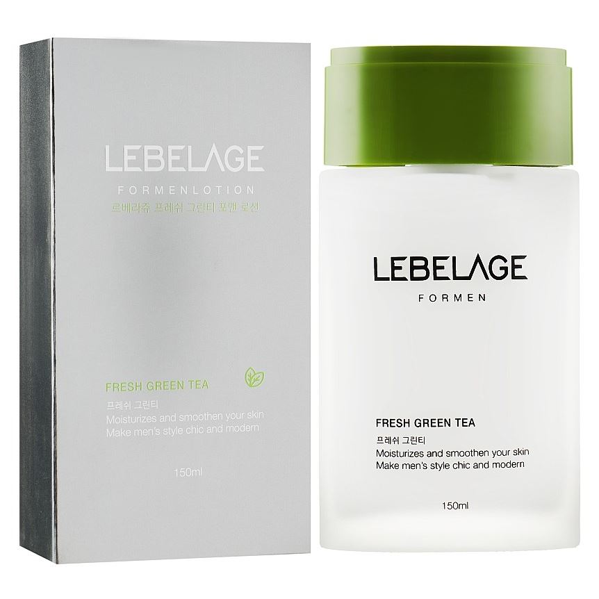 Lebelage Face Care Fresh Green Tea For Men Skin  Тоник для мужчин увлажняющий с зеленым чаем и центеллой азиатской