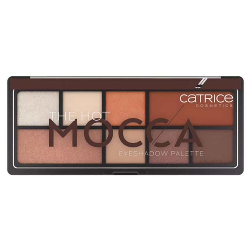 Catrice Make Up The Hot Mocca Eyeshadow Palette Палетка теней для век 