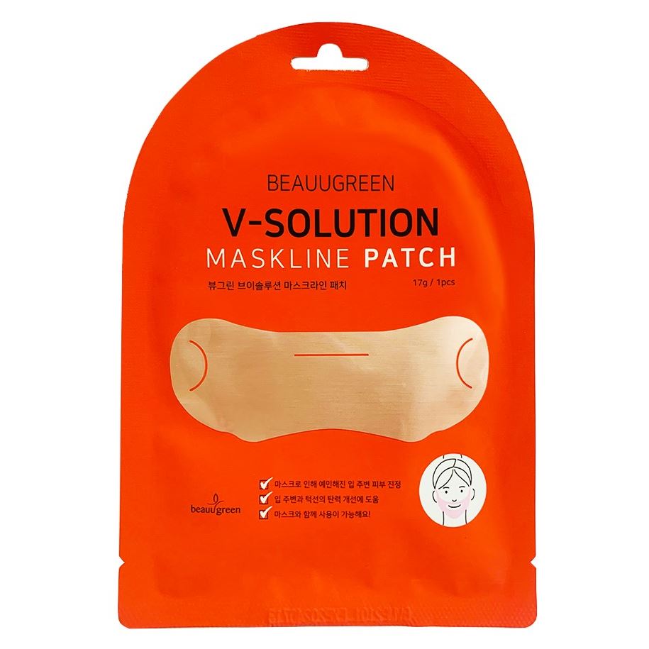 BeauuGreen Masks and Patches V-Solution Mask Line Patch  Маска-патч для подтяжки контуров лица