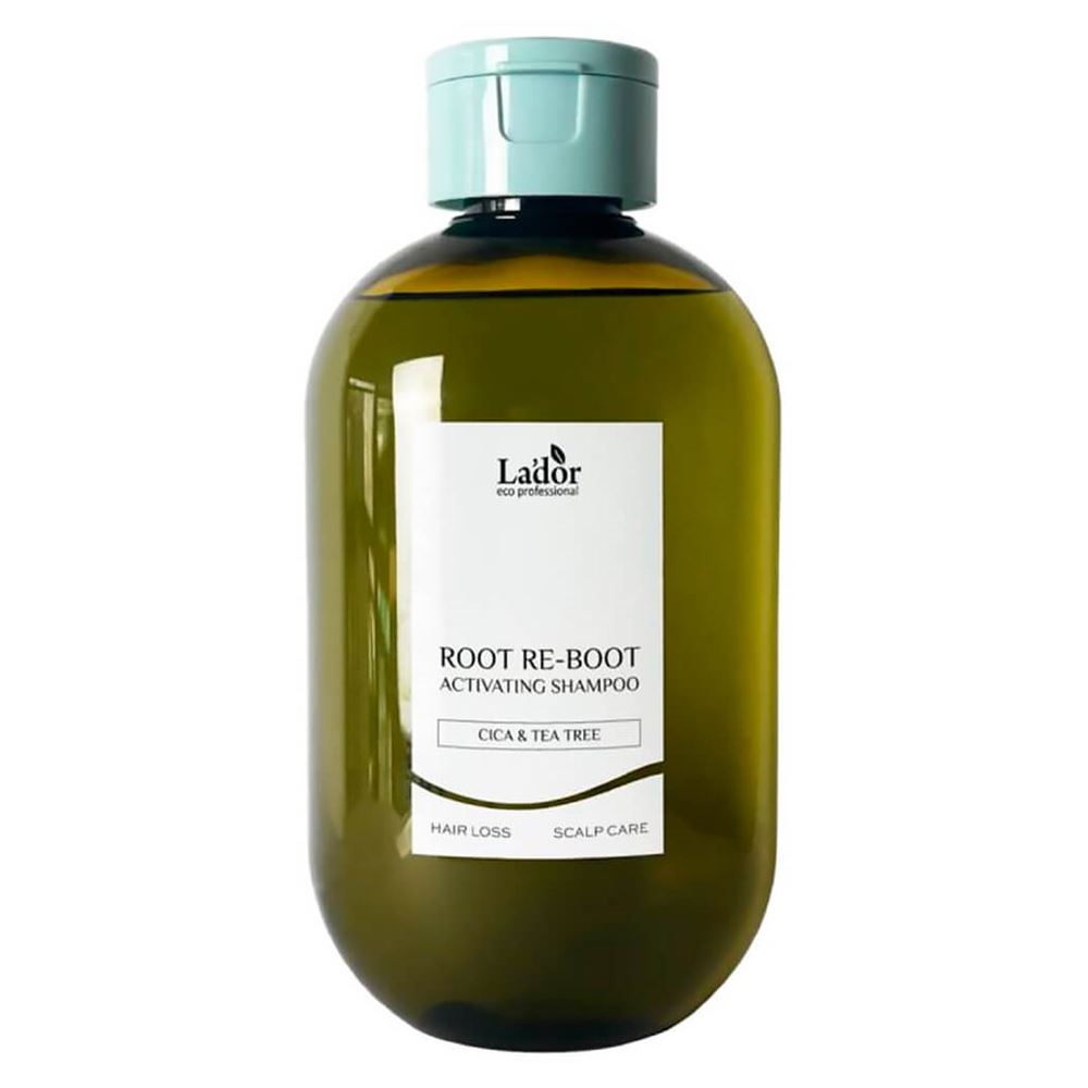 Lador Hair Care Root Re-Boot Activating Shampoo Cica & Tea Tree Шампунь против выпадения волос для жирной и проблемной кожи головы