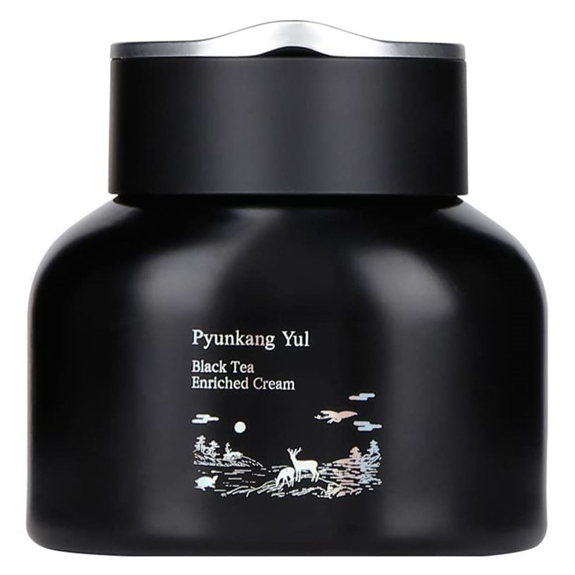 Pyunkang Yul Face Care Black Tea Enriched Cream Крем для лица омолаживающий с комбучей 