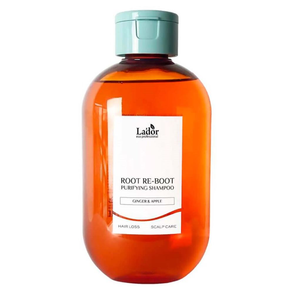 Lador Hair Care Root Re-Boot Purifying Shampoo Ginger & Apple Шампунь для чувствительной и жирной кожи головы с имбирем и яблоком