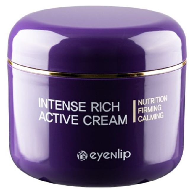 Eyenlip Face Care Intense Rich Active Cream Крем для лица укрепляющий с экстрактом ферментированных соевых бобов 