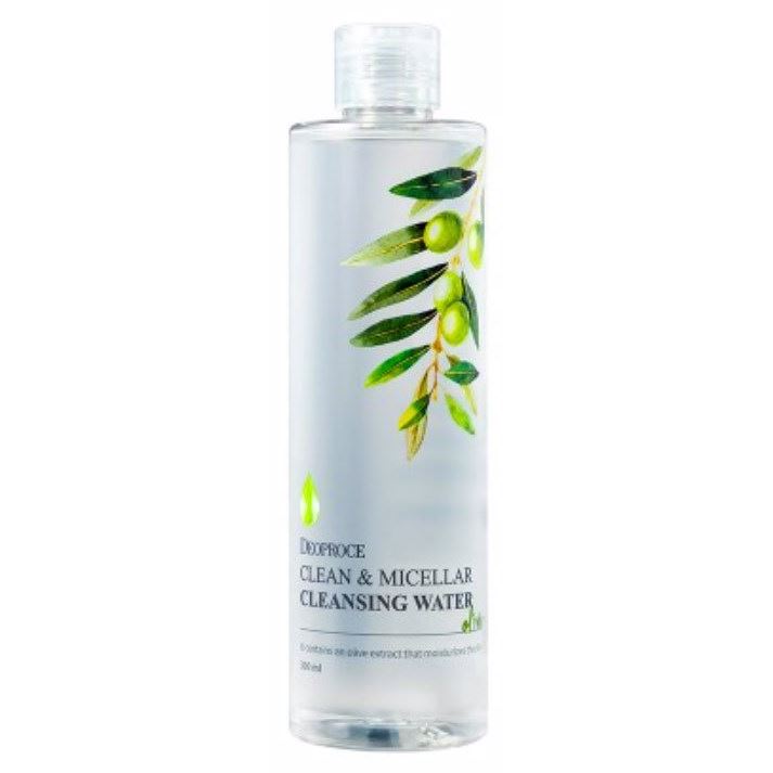 Deoproce Natural Skin Clean & Miccelar Cleansing Water Olive Мицеллярная вода с экстрактом оливы