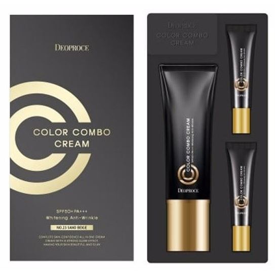 Deoproce Creams  Набор СС кремов Whitening & Anti-Wrinkle Color Combo Cream Special Set SPF50+ PA+++ Набор СС кремов 