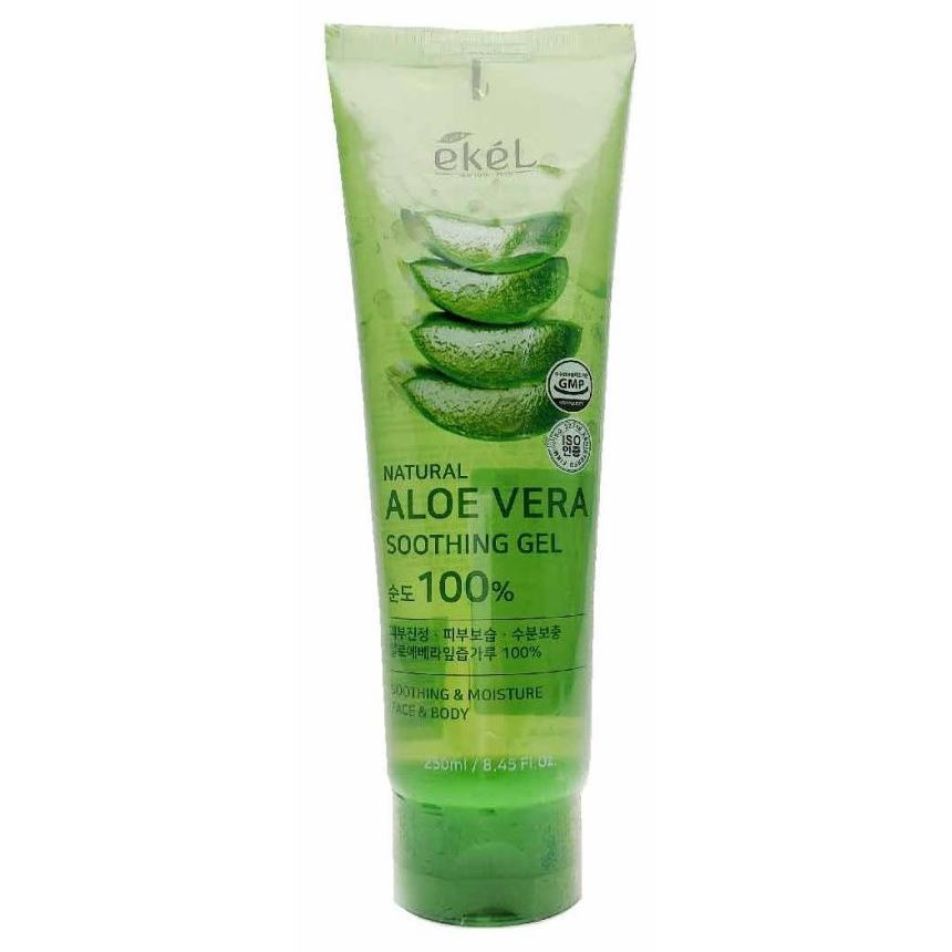 Ekel Face Care Natural Aloe Vera Soothing Gel  Многофункциональный успокаивающий гель с экстрактом алоэ вера