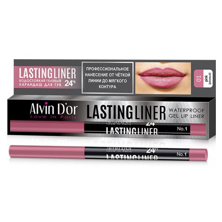 Alvin D or Make Up Lastingliner 24h Waterproof Gel Lip Liner  Карандаш для губ гелевый водостойкий