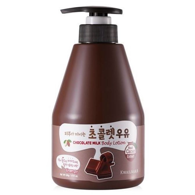 Welcos Skin Care Kwailnara Chocolate Milk Body Lotion Лосьон для тела с ароматом шоколадного молока 