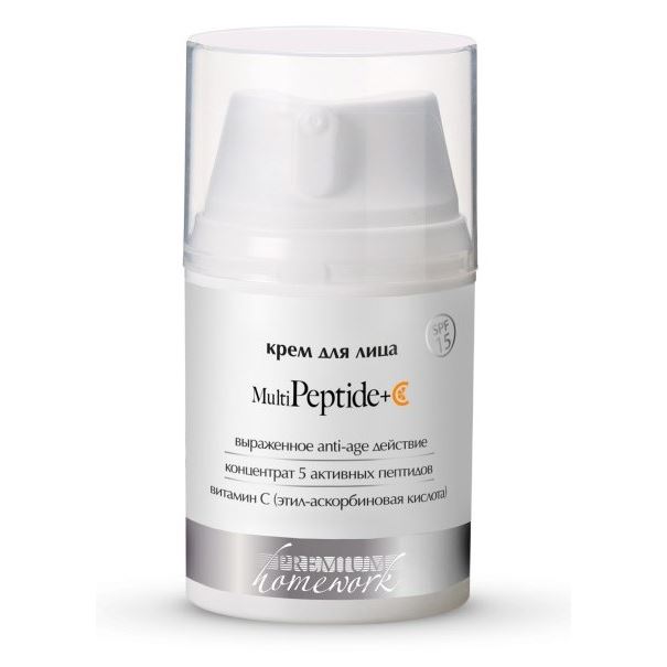 Premium Homework  Крем для лица Multipeptide + C  Крем для лица Multipeptide + C 
