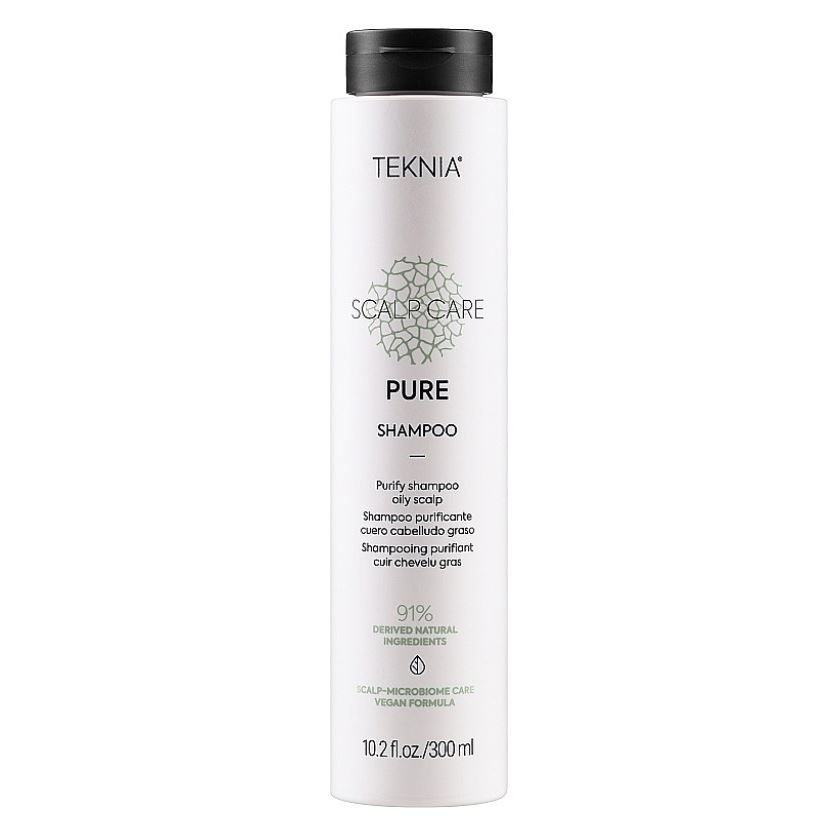 LakMe Teknia Scalp Care Pure Shampoo Шампунь глубоко очищающий для жирной кожи головы