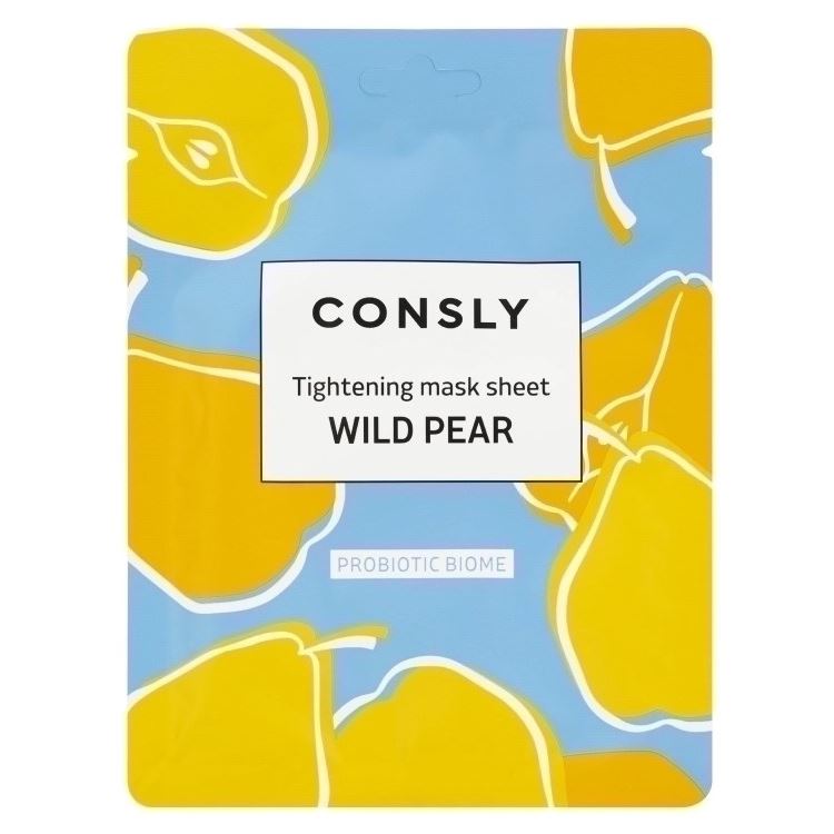 Consly Face Care Probiotic Biome Mask Sheet Маска тканевая с экстрактом 