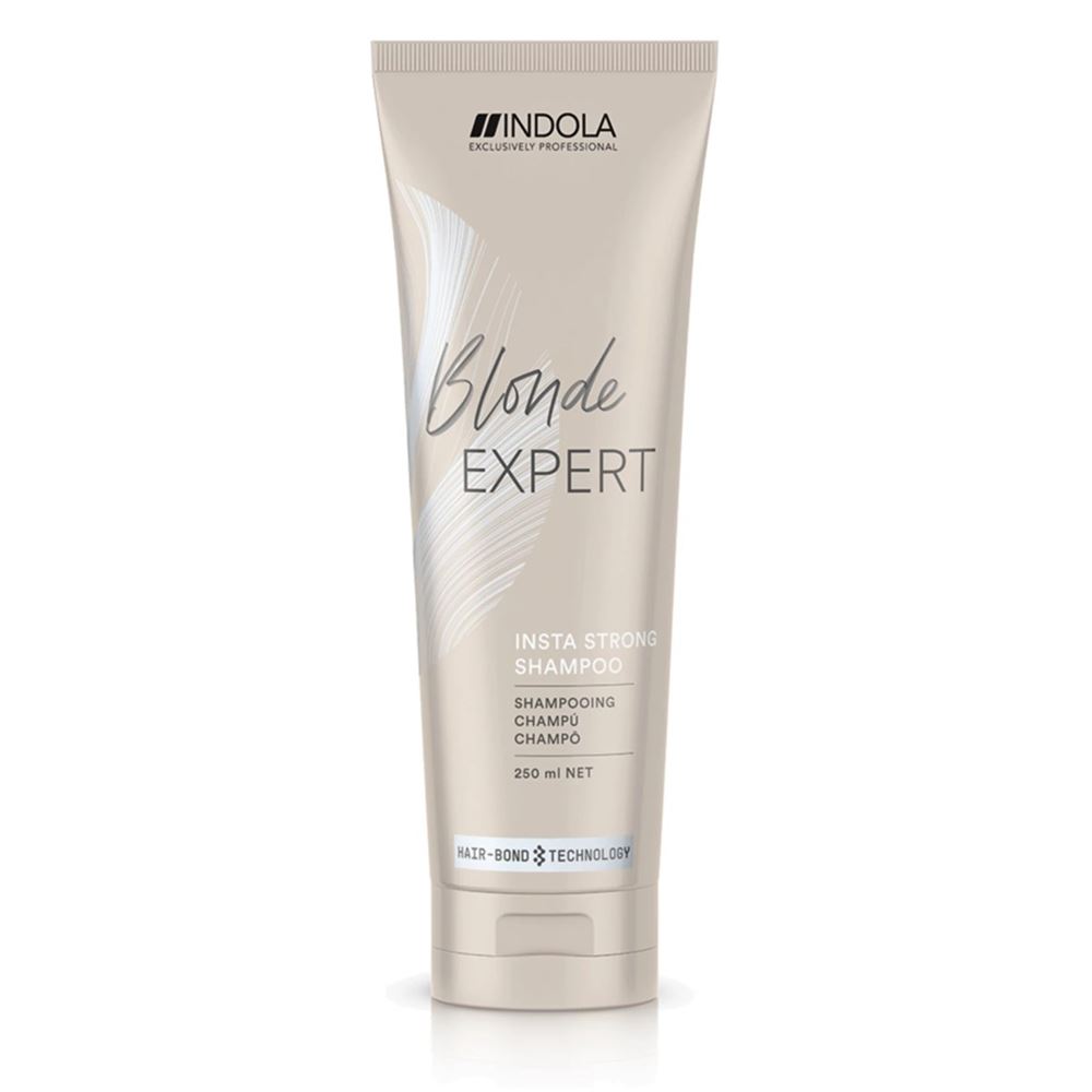 Indola Professional Designer Blonde Expert Insta Strong Shampoo Восстанавливающий и укрепляющий шампунь для светлых волос
