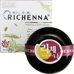 Richenna Уход за лицом Henna Clinic Soap Мыло с хной для нормальной и комбинированной кожи