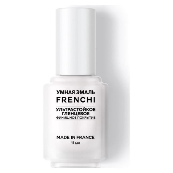 Frenchi Smart Enamel Покрытие ультрастойкое глянцевое финишное для ногтей  Покрытие ультрастойкое глянцевое финишное для ногтей 