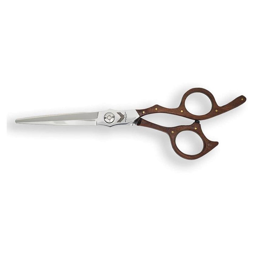 Qtem Pro Tools Wood Ножницы для стрижки из стали VG-10 с рукояткой из натурального дерева, 6.3 дюйма Профессиональные ножницы для стрижки волос