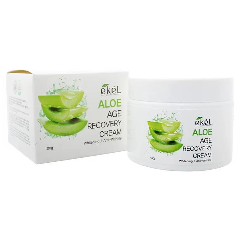 Ekel Face Care Age Recovery Cream Aloe  Антивозрастной крем для лица с алоэ 