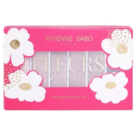 Vivienne Sabo Make Up Eyeshadow Palette Fleurs Naturelles Палетка теней для век