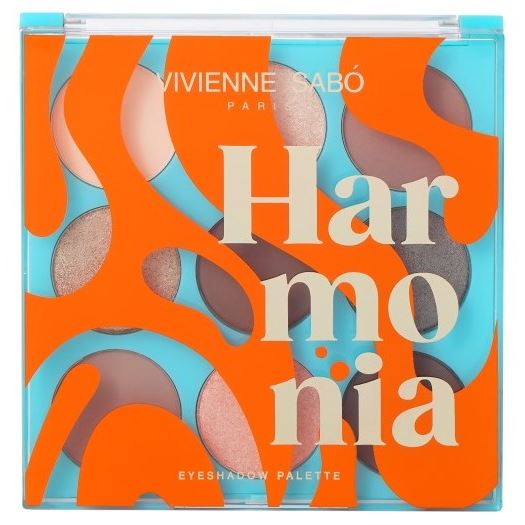 Vivienne Sabo Make Up Eyeshadow Palette/Palette d'ombres a paupieres "Harmonia" Палетка теней 