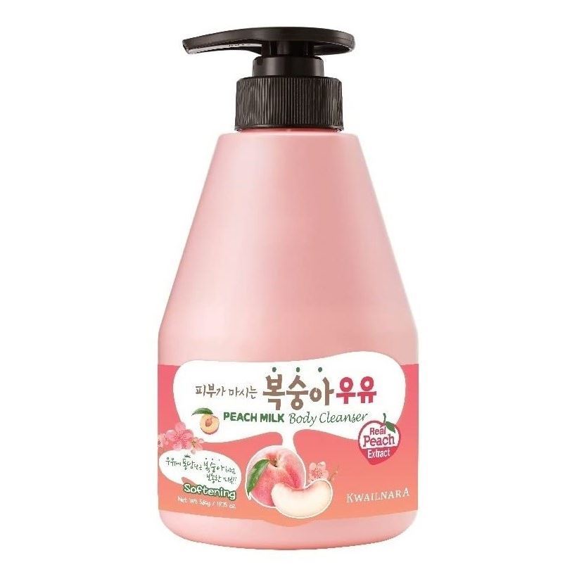 Welcos Skin Care Kwailnara Peach Milk Body Cleanser  Гель для душа