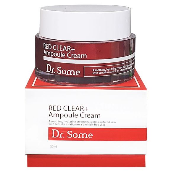 MedB Face Care Dr. Some Red Clear Ampoule Cream Очищающий крем для проблемной кожи