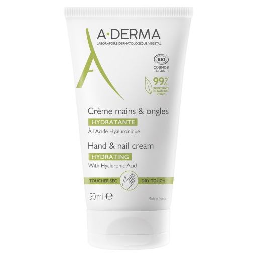 A-Derma The Essentials Hand & Nail Hydrating Cream Увлажняющий крем для рук и ногтей