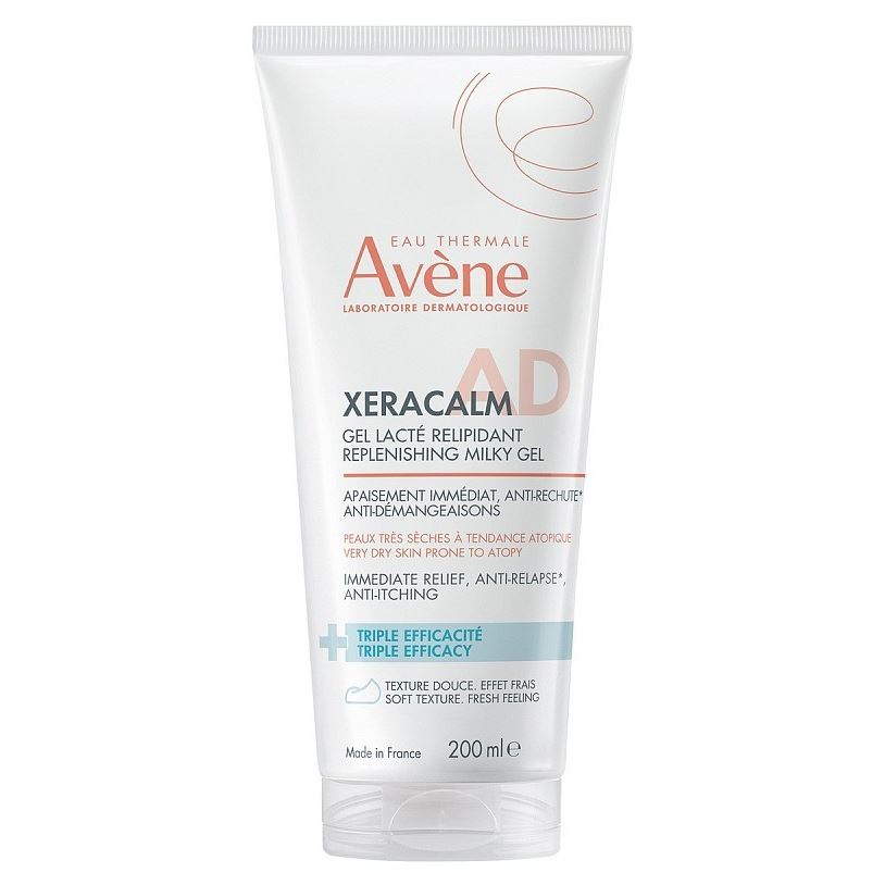Avene XeraCalm A.D КсераКалм А.Д. Восстанавливающее гель-молочко для очень сухой кожи, склонной к атопии XeraCalm A.D. Replenishing Milky Gel