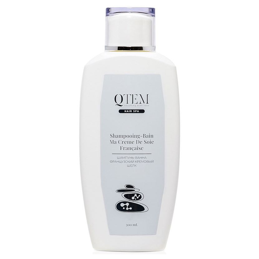 Qtem Hair Spa Shampooing-Bain Ma Creme De Soie Francaise Шампунь-ванна для волос и тела "Французский кремовый шелк"