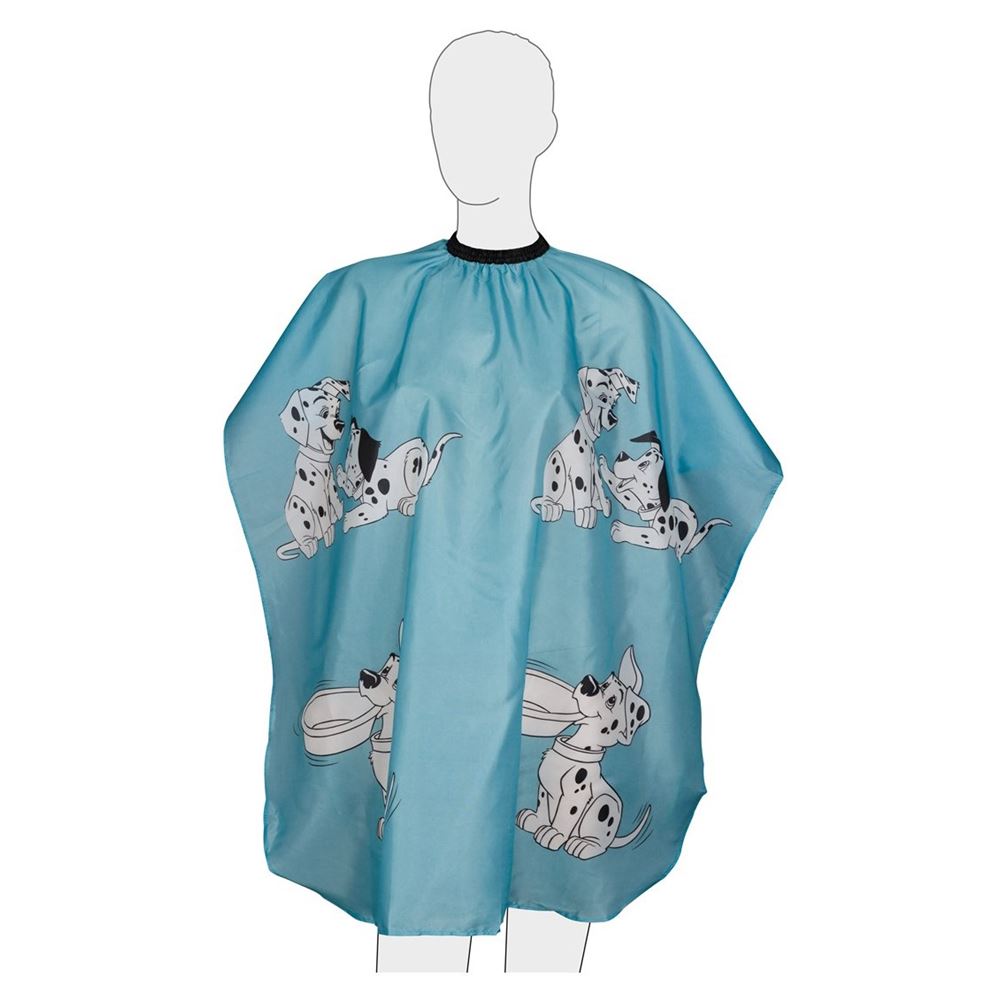 Dewal Professional Аксессуары для окрашивания и стрижки волос AA11 Пеньюар для стрижки "Собачки" детский Пеньюар для стрижки "Собачки" детский, полиэстер, 95х120см, на крючках