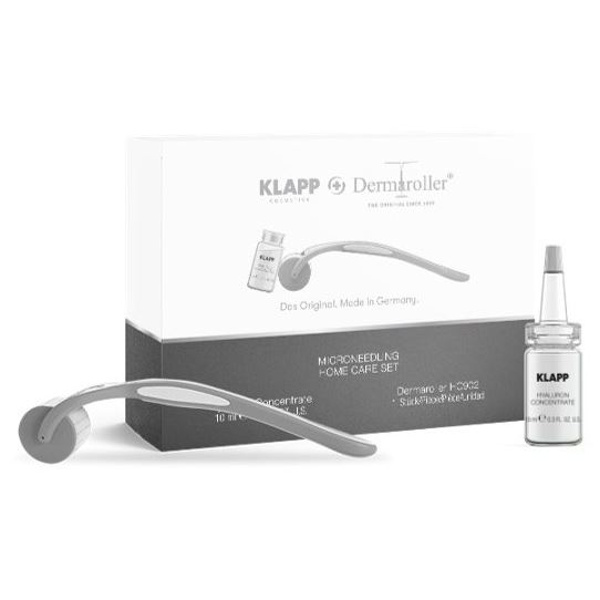Klapp Hyluronic Immun Набор для Микронидлинга Hyaluronic Набор для Микронидлинга: дермароллер + концентрат-сыворотка 