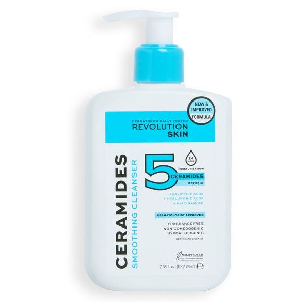 Revolution Skincare Skin Care Ceramides Smoothing Cleanser Разглаживающее очищающее средство 