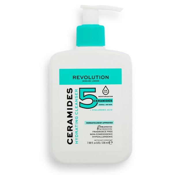 Revolution Skincare Skin Care Ceramides Hydrating Cleanser Увлажняющее очищающее средство